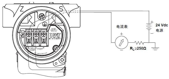 高溫磁致伸縮液位計(jì)端子接線(xiàn)圖