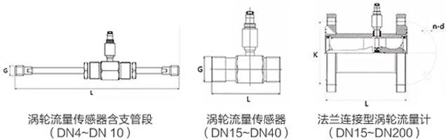 渣油流量計外形尺寸圖